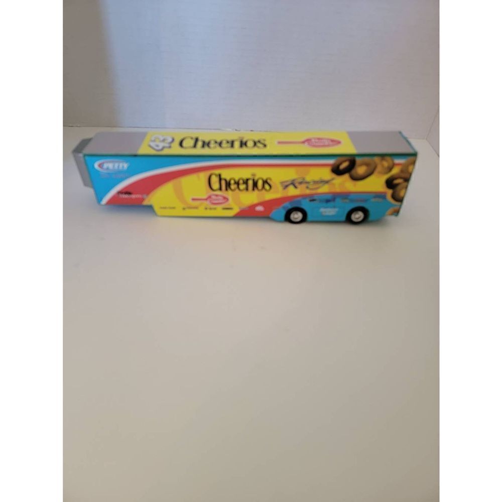 Vintage Betty Crocker Cheerios Richard Petty Race Car Semi Truck Hauler